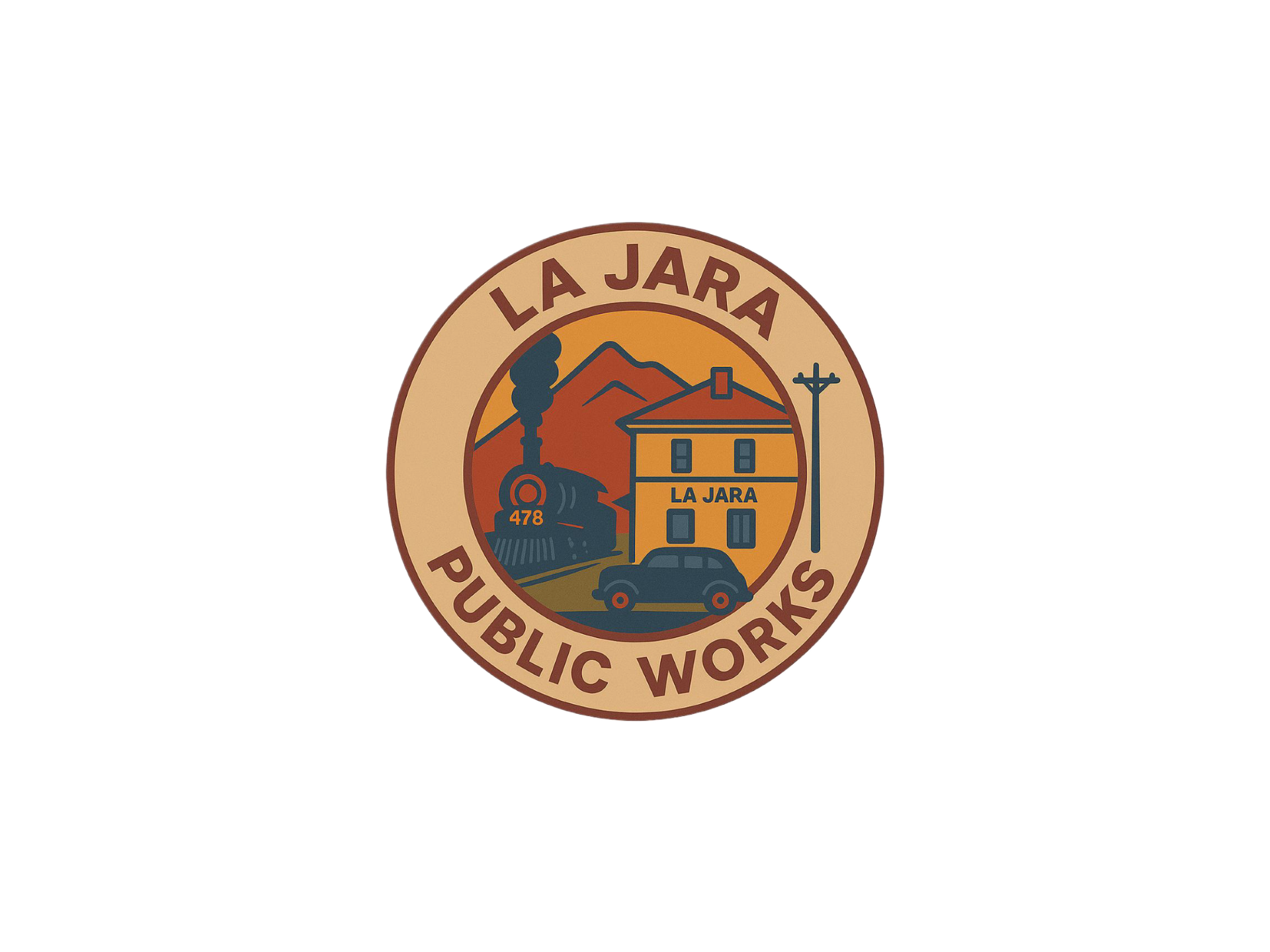 La Jara Public Works Logo